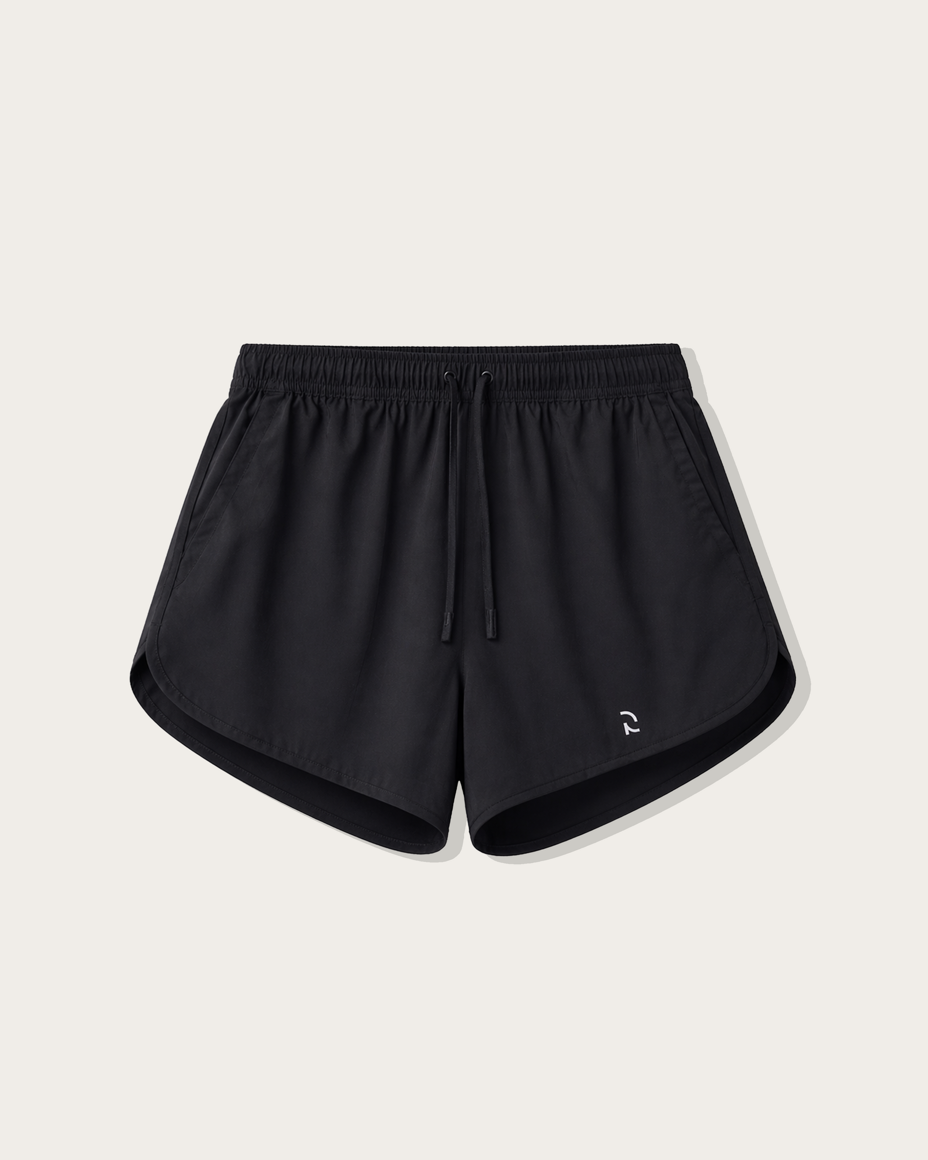 Reputation Signature Short 01 in black, flat lay