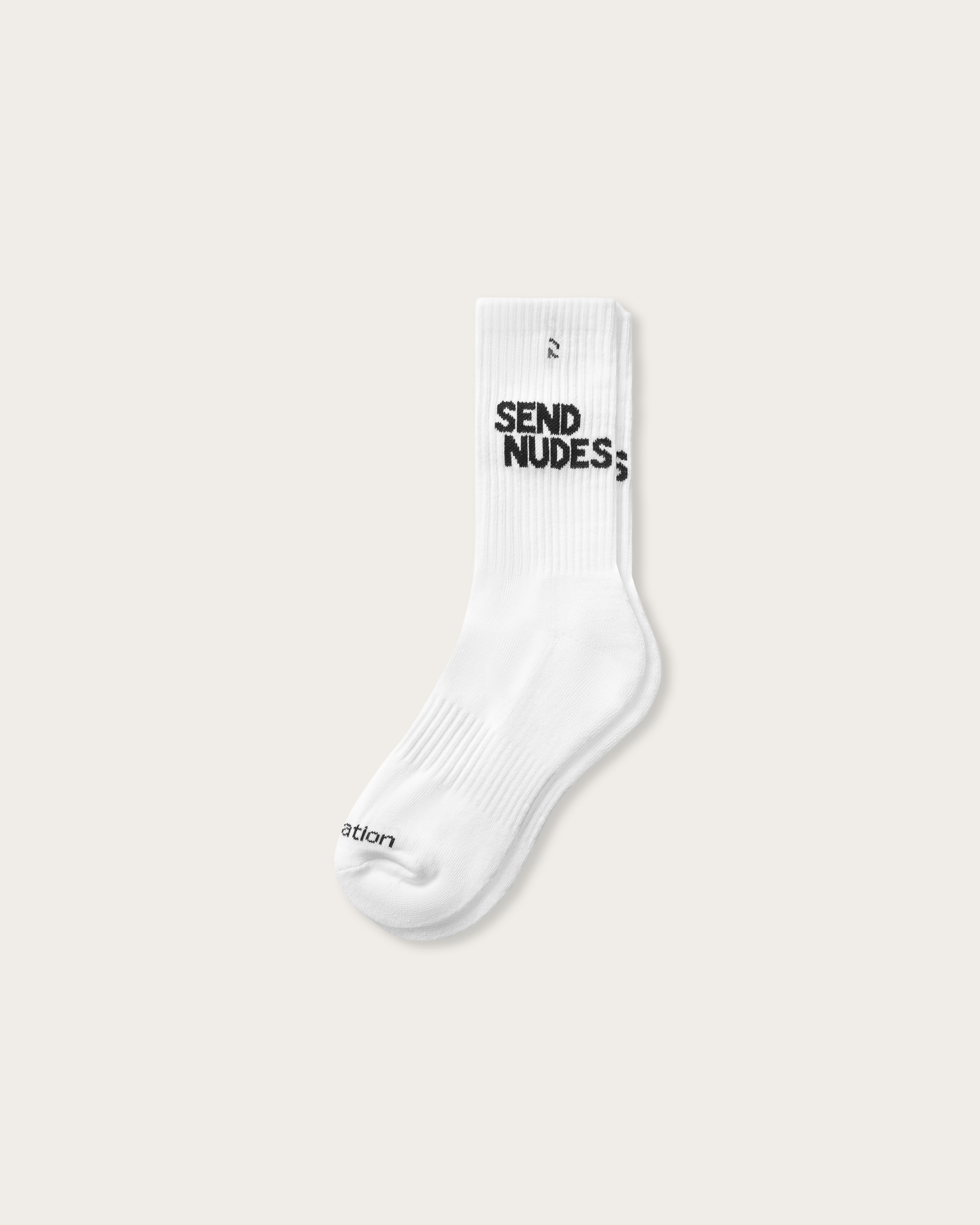 Send Nudes Crew Socks